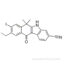 9-ethyl-8-iodo-6,6-diMethyl-11-oxo-6,11-dihydro-5H-benzo[b]carbazole-3-carbonitrile CAS 1256584-80-1